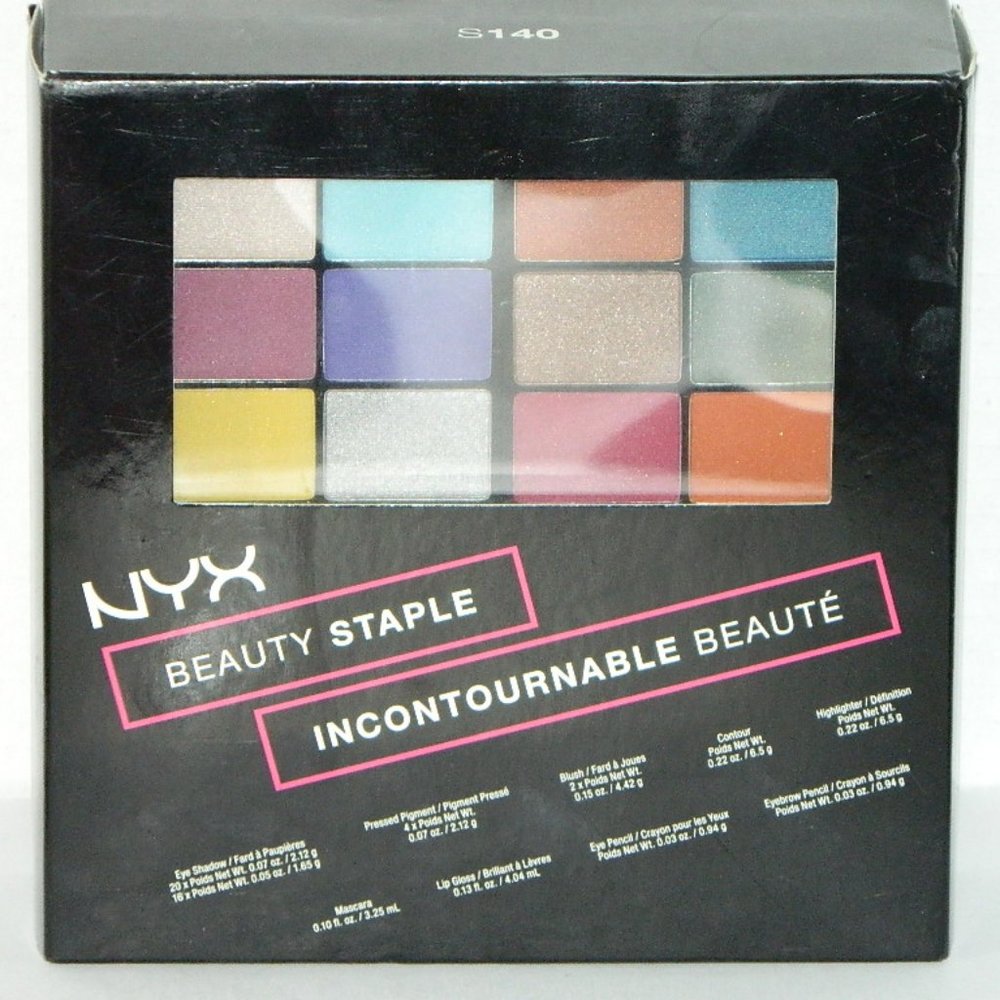NYX Beauty Staples Kit Box 36 Eyeshadows and more